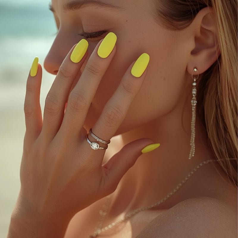Subtle Yellow Neon Obsession - Happyhans8