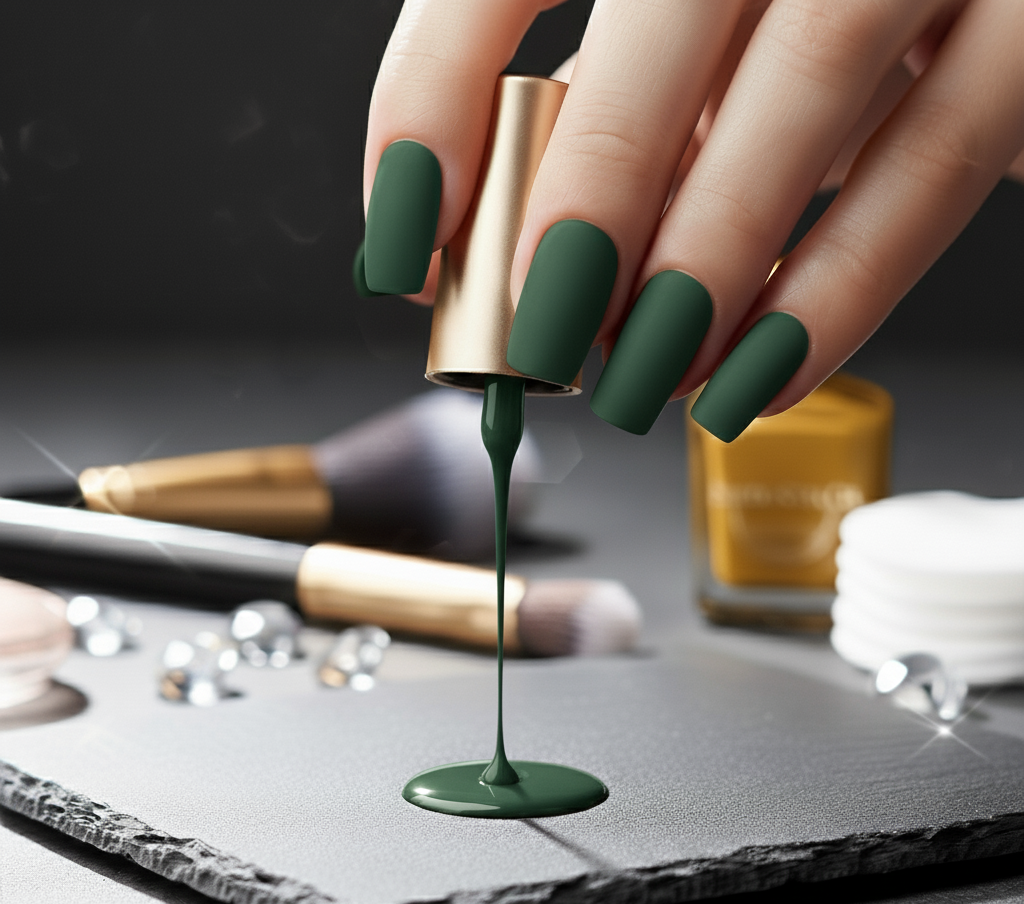 Matte Green Happyhands8